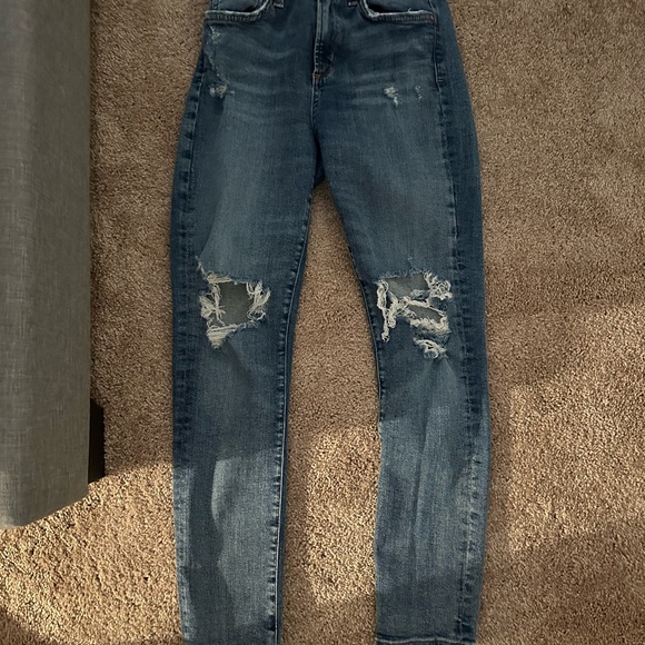 AGOLDE jeans. Size 24. Gently used. Hits right below belly button - Picture 5 of 7